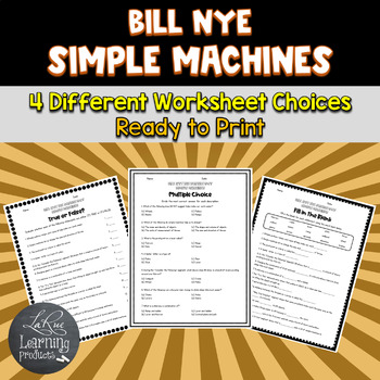 Preview of Bill Nye - Simple Machines