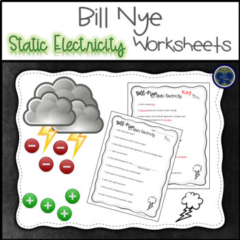 Preview of Bill Nye Static Electricity Worksheets
