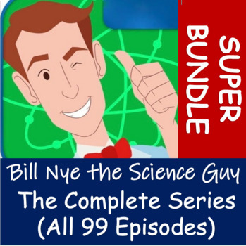 Preview of Bill Nye The Science Guy SUPER BUNDLE | 99 Video Worksheets