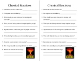 Bill Nye Video Notes - Chemical Reactions