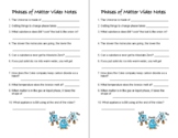 Bill Nye Video Notes - Phases of Matter
