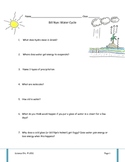Bill Nye Water Cycle Video Worksheet