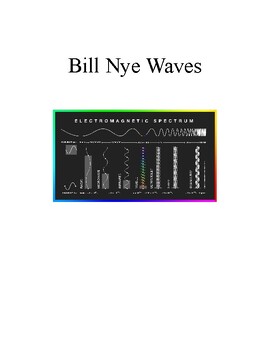 Preview of Bill Nye Waves Viewing Guide
