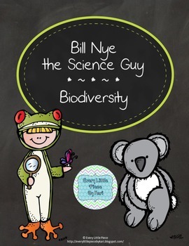 Bill Nye the Science Guy Biodiversity by Prairie Touch TpT