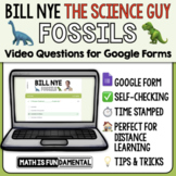 Bill Nye the Science Guy Fossils Google Forms Video Questi