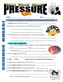 Bill Nye the Science Guy : PRESSURE (forces & motion video