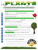 Bill Nye the Science Guy : PLANTS (nature video worksheet 