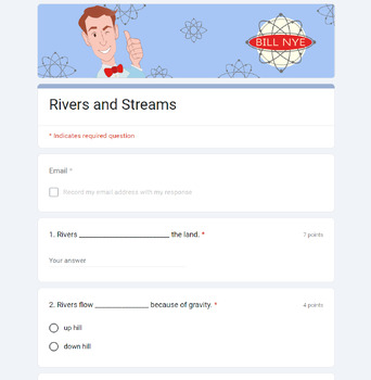 BN Rivers WK.doc - Name: Bill Nye: Rivers and Streams 1. What does