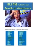 Bill Nye 30 Video worksheets Bundle Package!
