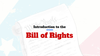 Preview of Bill of Rights: 10-Day Unit [Slides + Worksheets + Crossword + Test + More!]