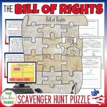 Preview of Bill of Rights Activity | Freedom Week | Constitution Day activities