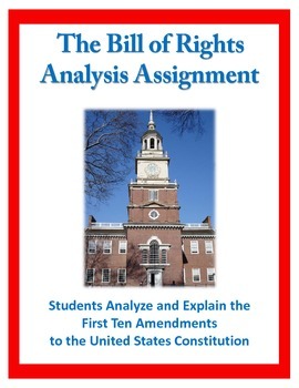 Preview of Analyze the Bill of Rights and Other Amendments Critical Thinking Assignment