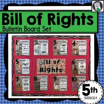 Preview of Bill of Rights Bulletin Board Set