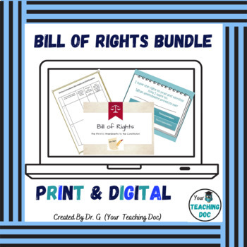 Preview of Bill of Rights NO PREP Bundle