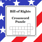 Bill of Rights Crossword Puzzle (Version 1)