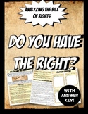 Bill of Rights Do You Have the Right? Analysis Activity