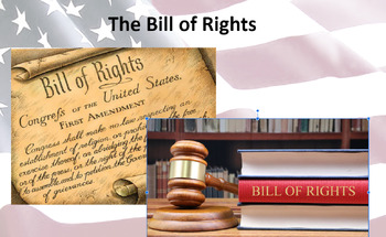 Preview of Bill of Rights Google Slide Notes and Project Bundle!