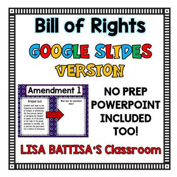 Preview of Bill of Rights Digital Activities