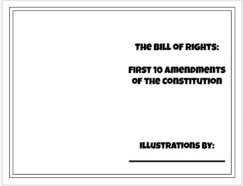 Preview of Bill of Rights Illustrations Booklet