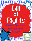 Bill of Rights Internet Scavenger Hunt WebQuest Activity