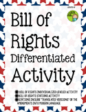 Bill of Rights Differentiated Activities