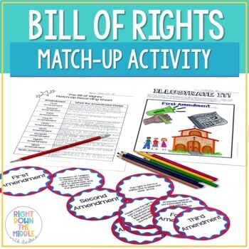 Preview of Bill of Rights | Bill of Rights Activity