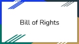 Bill of Rights Matching Game