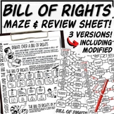Bill of Rights Maze and Review