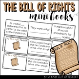 Bill of Rights Mini Books for Social Studies