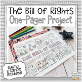 Bill of Rights One-Pager - Creative Project for Civics & American History!
