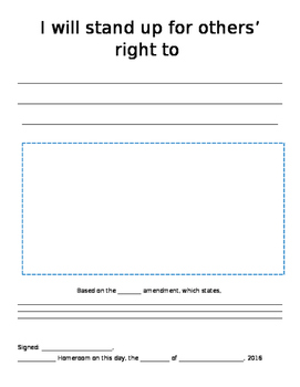 Preview of Bill of Rights Poster