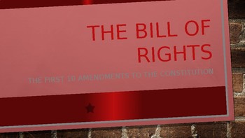 Preview of Bill of Rights Power Point Presentation