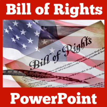 Preview of Bill of Rights PowerPoint | Lesson Social Studies U.S. History Constitution PPT