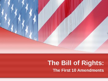 Preview of Bill of Rights Powerpoint