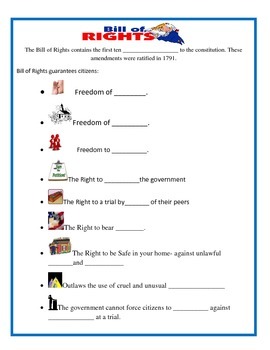 US Constitution: Bill Of Rights Test - Quiz, Trivia & Questions