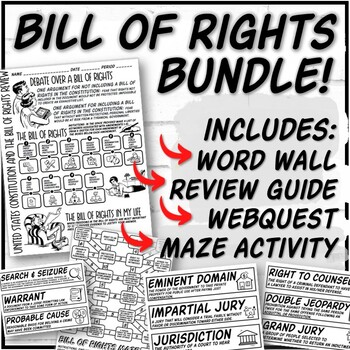 Preview of Bill of Rights Resource Bundle