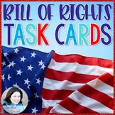 Bill of Rights Task Cards- 5th Grade and Higher