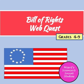 Preview of Bill of Rights WebQuest