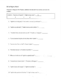 Bill of Rights practice worksheet