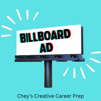 Preview of Billboard Advertisement Lesson Plan - Workforce/Career Readiness Activity
