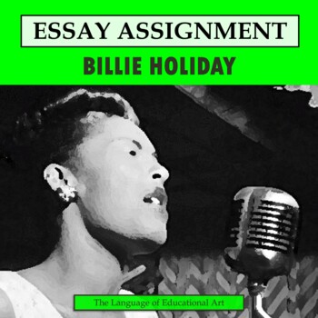 Preview of Billie Holiday Research Organizer & Paper Assignment — Music History — CCSS
