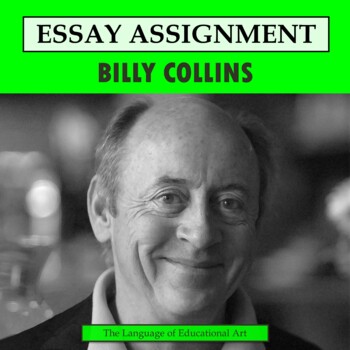 Preview of Billy Collins Research Organizer & Paper Assignment — High School AP ELA — CCSS