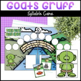 Billy Goats Gruff Syllable Activity for Fairy Tale Theme