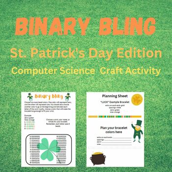 Preview of Binary Bling St. Patrick's Day Edition