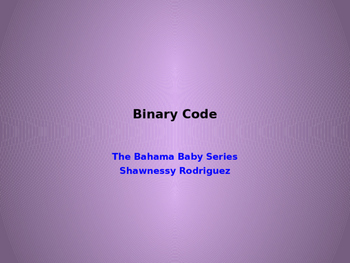 Preview of Binary Code Bundle
