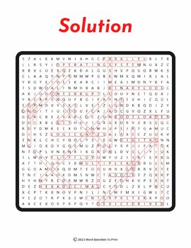 Binary Code Word Search Puzzle by Word Searches To Print TPT