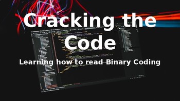 Preview of Binary Coding Pwpt and Extension Activity