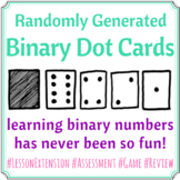 Binary Dot Cards - Randomly Generated!