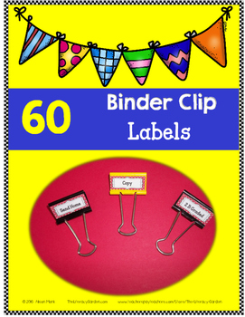 teacher binder clips