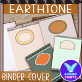 Binder Cover Earthtone Digital Paper Pattern Background Cl